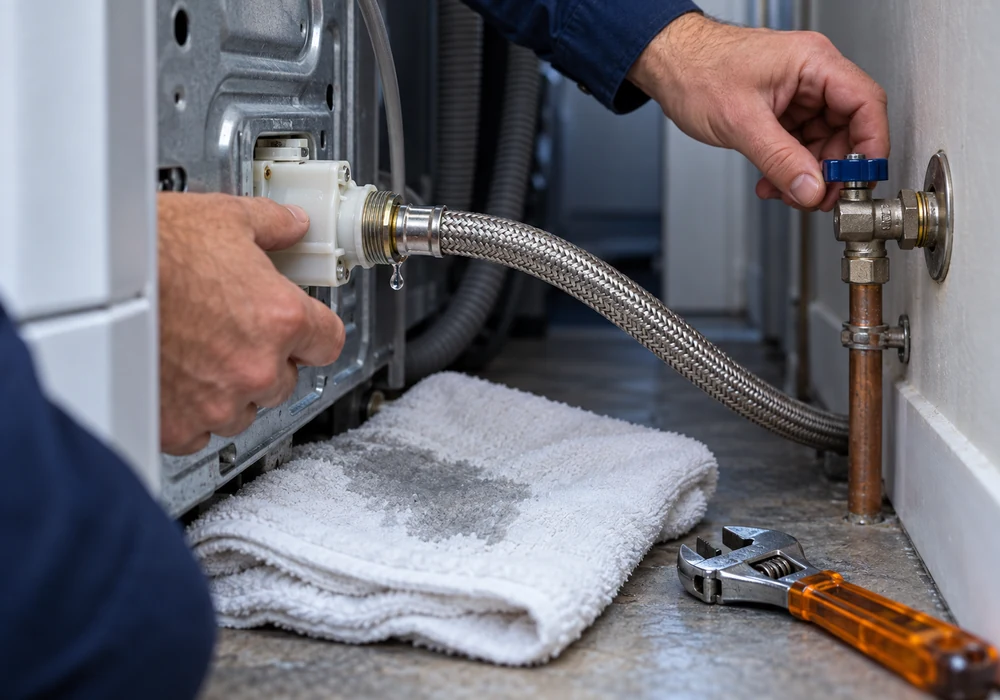 Appliance leaking water, diagnosis and repair guide